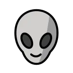 Alien SVG Icon